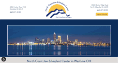 Desktop Screenshot of northcoastjawcenter.com